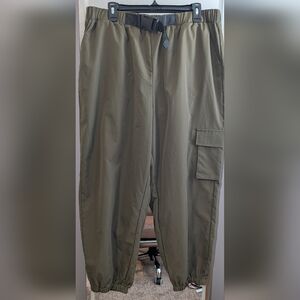 Olive Green Cargo Pants - Durable Utility Style
